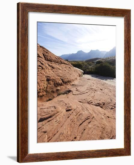 Red Rock National Conservation Area, Las Vegas, Nevada, United States of America, North America-Ethel Davies-Framed Photographic Print