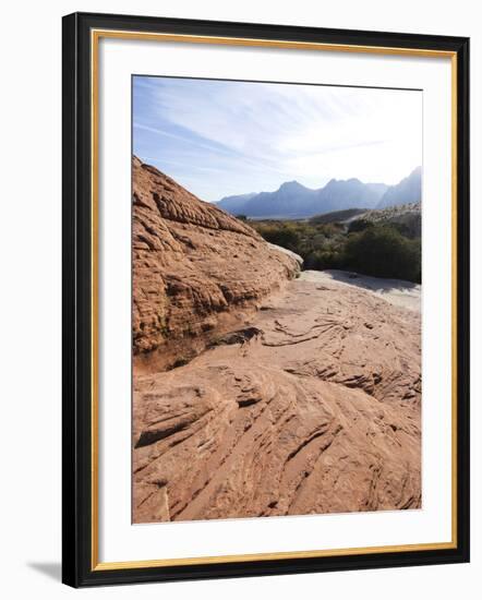 Red Rock National Conservation Area, Las Vegas, Nevada, United States of America, North America-Ethel Davies-Framed Photographic Print