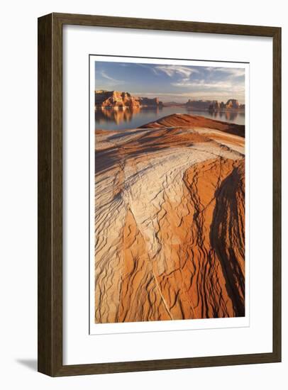 Red Rock Sunset-Donald Paulson-Framed Giclee Print