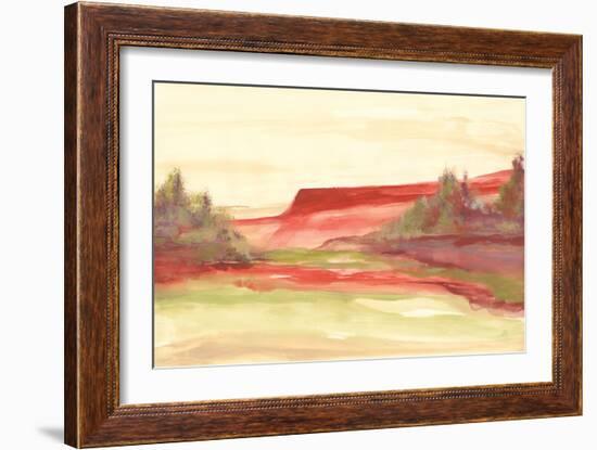 Red Rock V-Chris Paschke-Framed Art Print