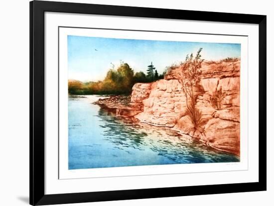 Red Rock-Harvey Kidder-Framed Limited Edition