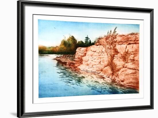 Red Rock-Harvey Kidder-Framed Limited Edition