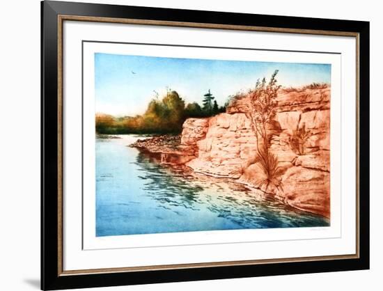 Red Rock-Harvey Kidder-Framed Limited Edition