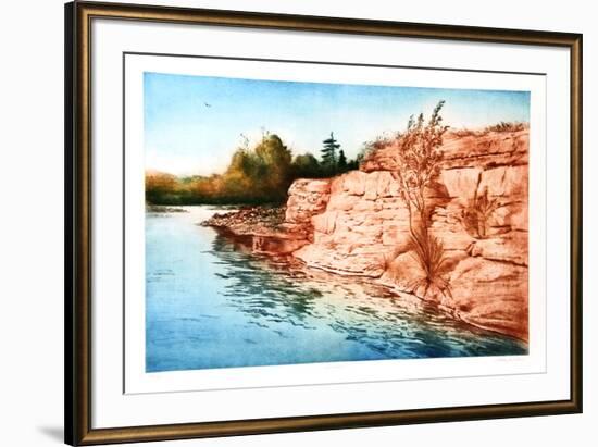 Red Rock-Harvey Kidder-Framed Limited Edition