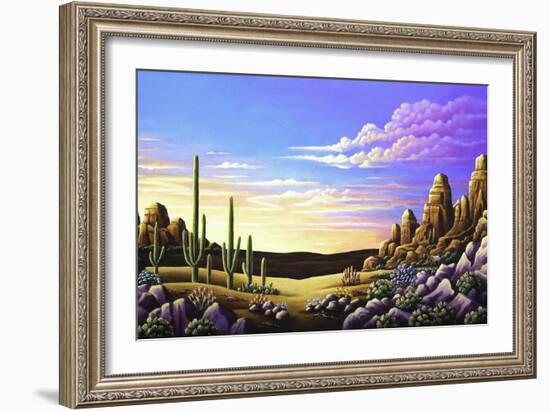 Red Rocks 11-Andy Russell-Framed Art Print