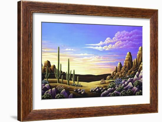 Red Rocks 11-Andy Russell-Framed Art Print
