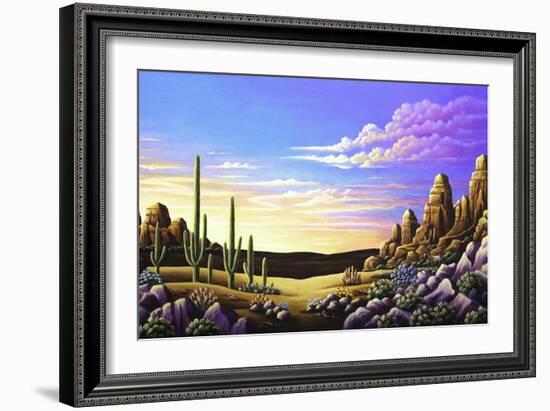 Red Rocks 11-Andy Russell-Framed Premium Giclee Print