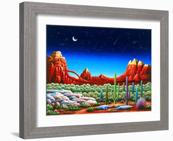 Red Rocks 5-Andy Russell-Framed Art Print