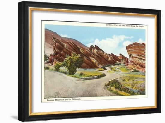 Red Rocks Park, Denver, Colorado-null-Framed Art Print