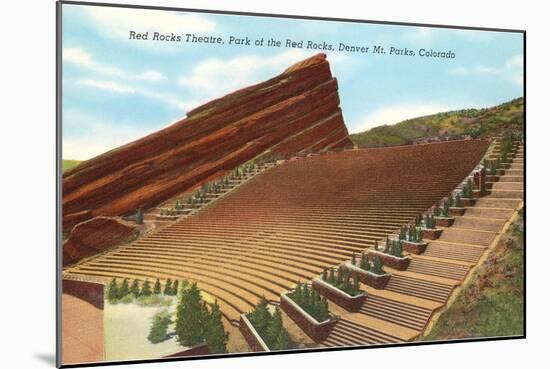 Red Rocks Theatre, Denver, Colorado-null-Mounted Art Print