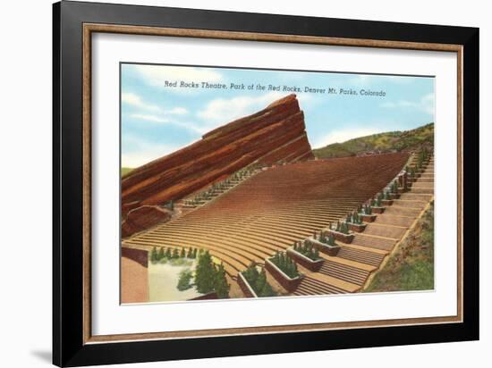 Red Rocks Theatre, Denver, Colorado-null-Framed Premium Giclee Print