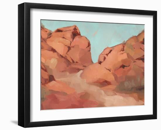 Red Rocks View I-Jacob Green-Framed Art Print