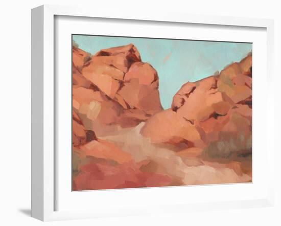 Red Rocks View I-Jacob Green-Framed Art Print