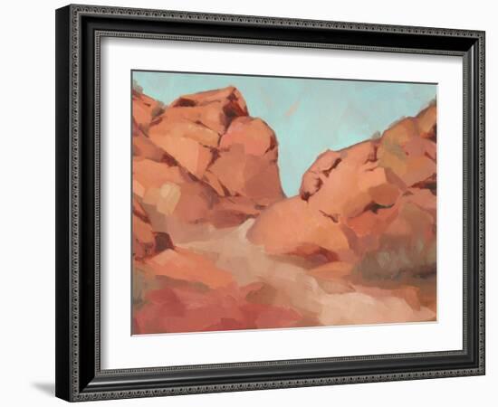 Red Rocks View I-Jacob Green-Framed Art Print