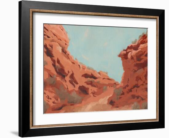 Red Rocks View II-Jacob Green-Framed Art Print