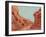 Red Rocks View II-Jacob Green-Framed Art Print