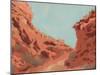 Red Rocks View II-Jacob Green-Mounted Art Print