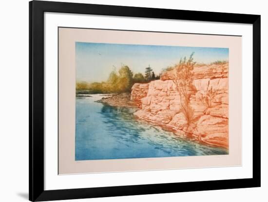 Red Rocks-Harvey Kidder-Framed Limited Edition