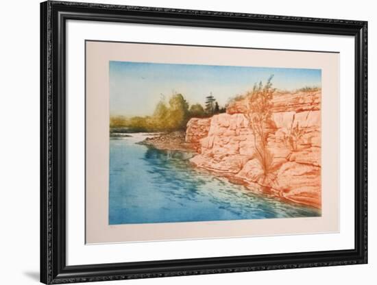 Red Rocks-Harvey Kidder-Framed Limited Edition