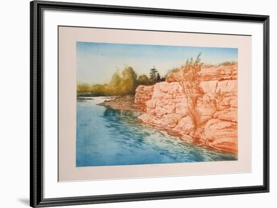 Red Rocks-Harvey Kidder-Framed Limited Edition