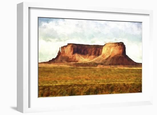Red Rocks-Philippe Hugonnard-Framed Giclee Print