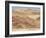 Red Rocky Landscape with Jeep in Distance, Purros Conservancy Wilderness, Kaokoland, Namibia-Kim Walker-Framed Photographic Print