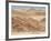 Red Rocky Landscape with Jeep in Distance, Purros Conservancy Wilderness, Kaokoland, Namibia-Kim Walker-Framed Photographic Print