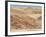 Red Rocky Landscape with Jeep in Distance, Purros Conservancy Wilderness, Kaokoland, Namibia-Kim Walker-Framed Photographic Print