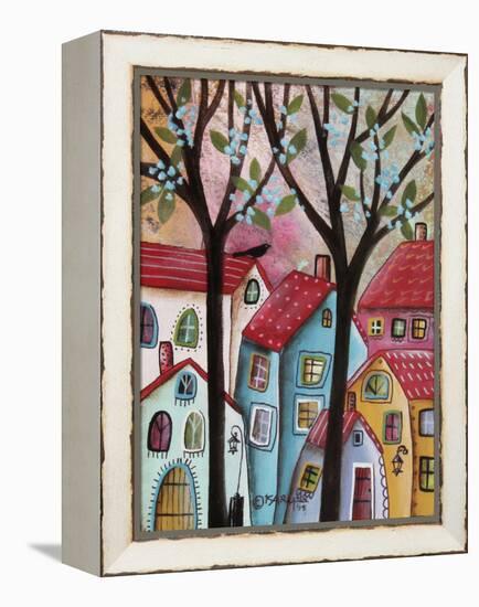 Red Roofs-Karla Gerard-Framed Premier Image Canvas