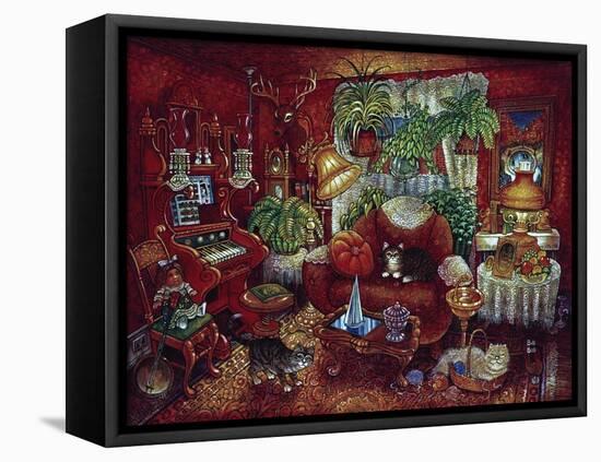 Red Room-Bill Bell-Framed Premier Image Canvas
