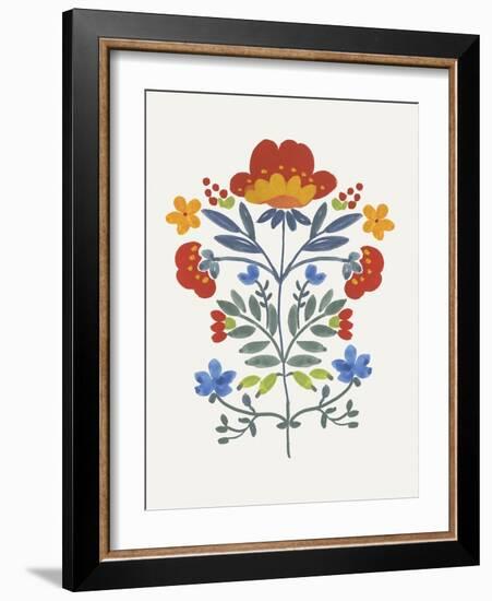 Red Roostery Flower-Aimee Wilson-Framed Art Print