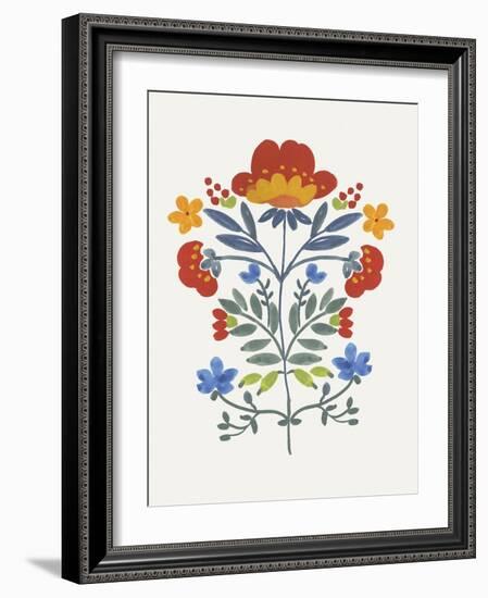 Red Roostery Flower-Aimee Wilson-Framed Art Print