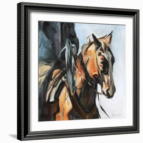 Red Roper-Renee Gould-Framed Giclee Print