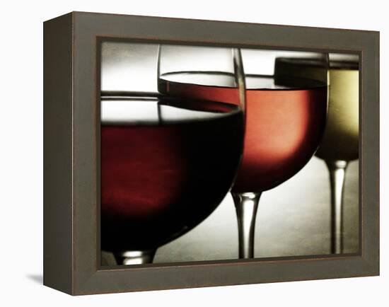 Red, Rose and White Wine-Steve Lupton-Framed Premier Image Canvas