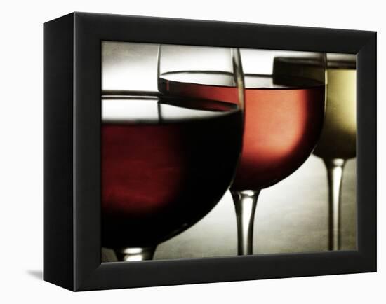 Red, Rose and White Wine-Steve Lupton-Framed Premier Image Canvas