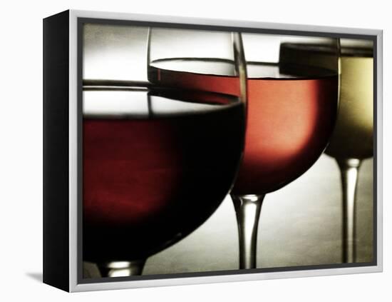 Red, Rose and White Wine-Steve Lupton-Framed Premier Image Canvas