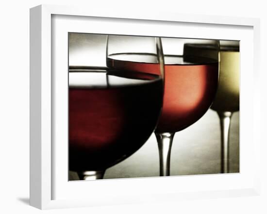 Red, Rose and White Wine-Steve Lupton-Framed Photographic Print