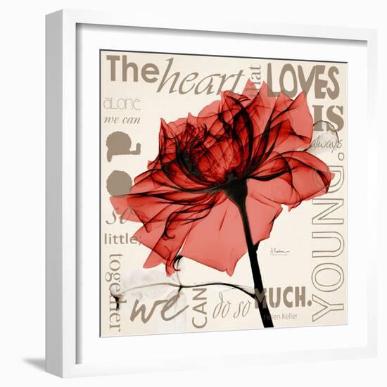 Red Rose Love-Albert Koetsier-Framed Photographic Print