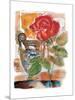 Red Rose-Joadoor-Mounted Premium Giclee Print