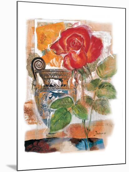 Red Rose-Joadoor-Mounted Art Print