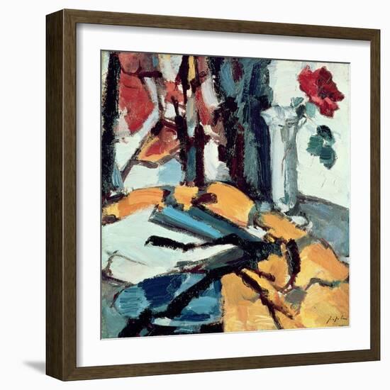 Red Rose-Samuel John Peploe-Framed Giclee Print