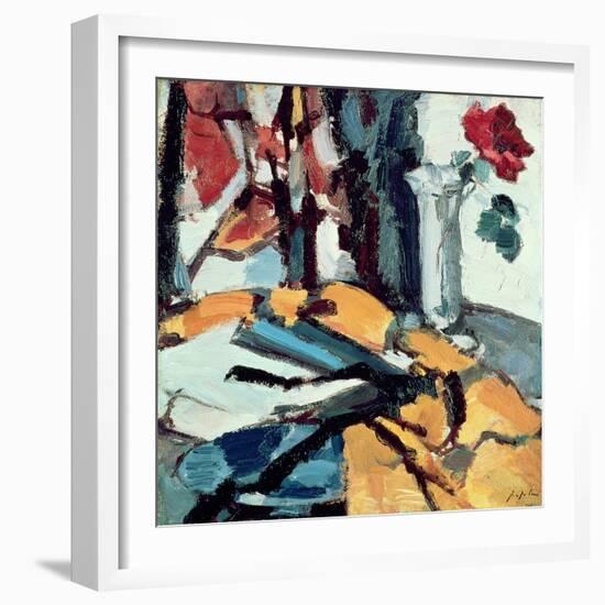 Red Rose-Samuel John Peploe-Framed Giclee Print