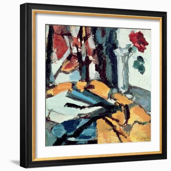 Red Rose-Samuel John Peploe-Framed Giclee Print