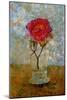 Red Rose-Andre Burian-Mounted Giclee Print