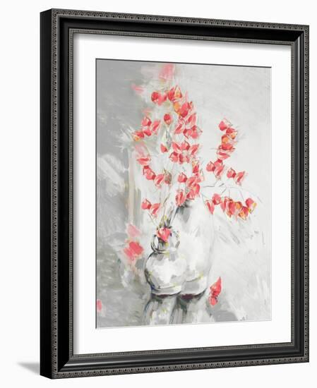 Red Roses II-Heather A. French-Roussia-Framed Art Print