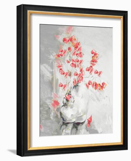 Red Roses II-Heather A. French-Roussia-Framed Art Print