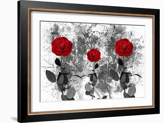 Red Roses-Ata Alishahi-Framed Giclee Print