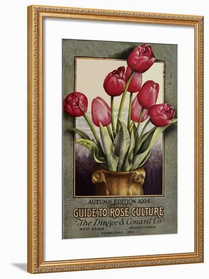 Red Roses-Vintage Apple Collection-Framed Giclee Print