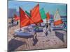 Red Sails, Royan, France-Andrew Macara-Mounted Giclee Print