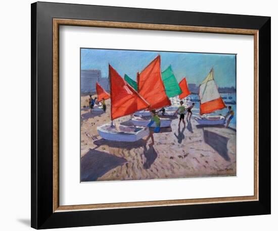 Red Sails, Royan, France-Andrew Macara-Framed Giclee Print